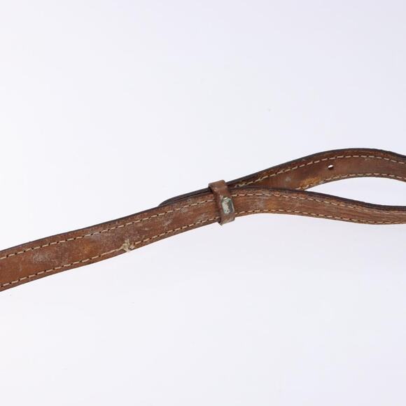 CELINE Macadam Canvas Shoulder Bag Pvc Beige Gold - Picture 8 of 13